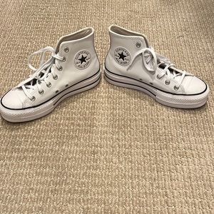 Leather Chuck Taylor in white